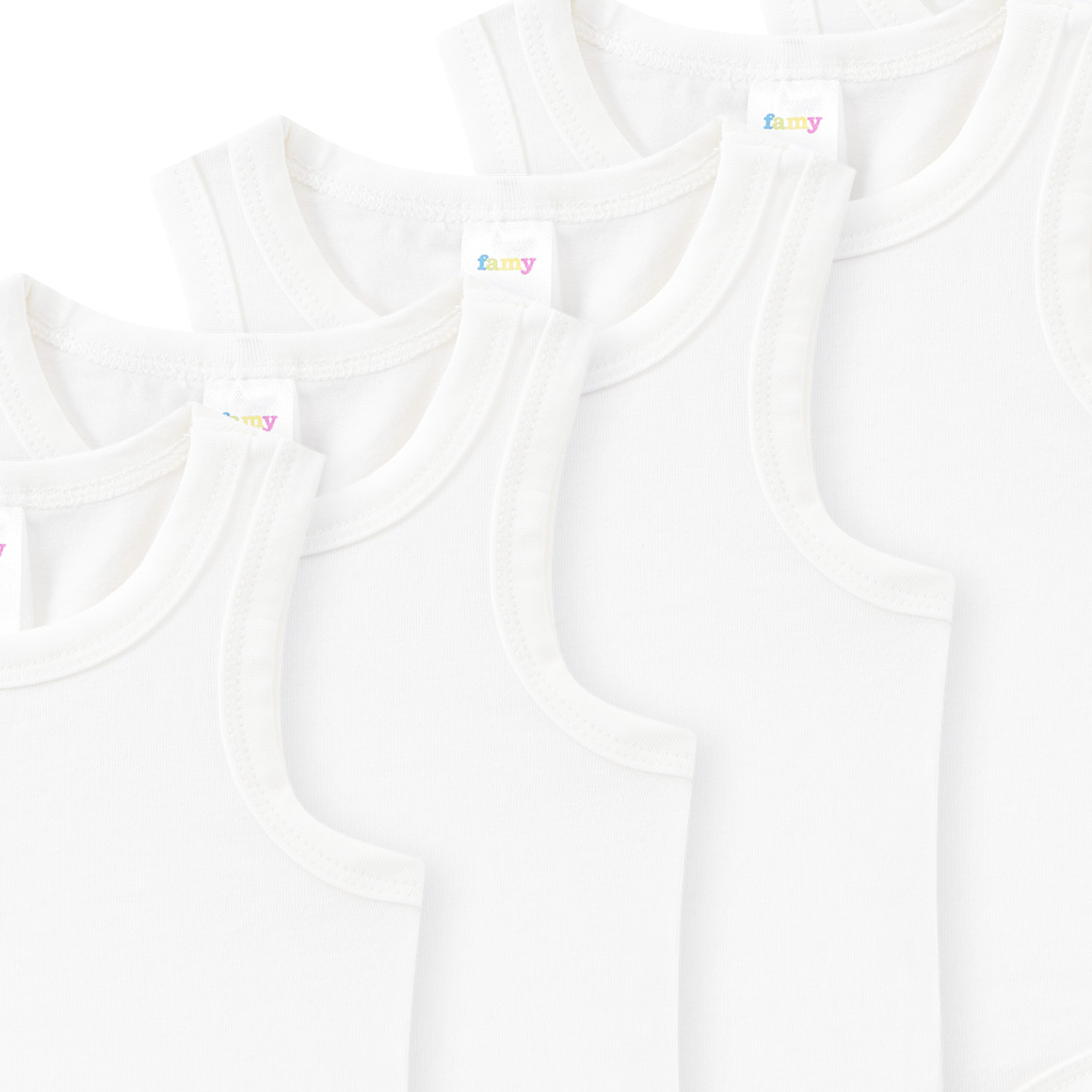 5 baby rompers in effen kleuren