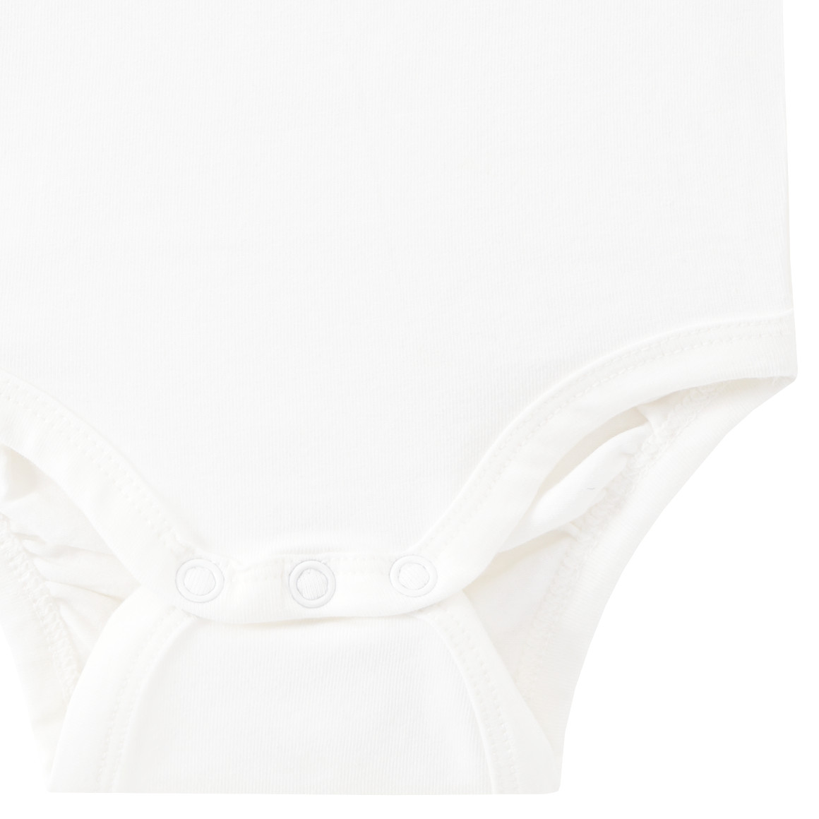 5 baby rompers in effen kleuren