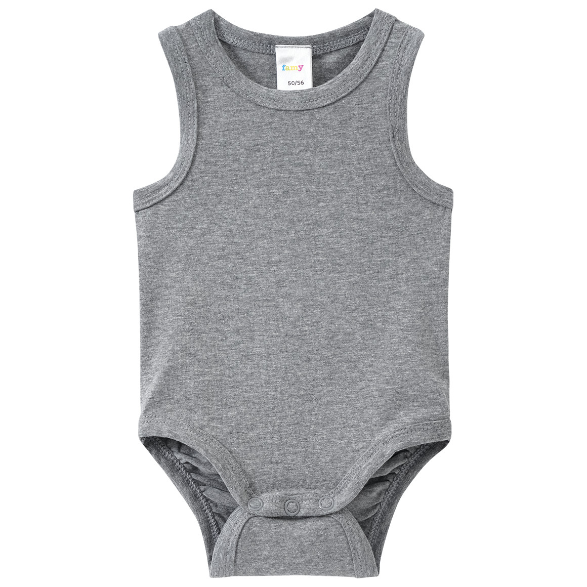 5 baby rompers in verschillende kleuren