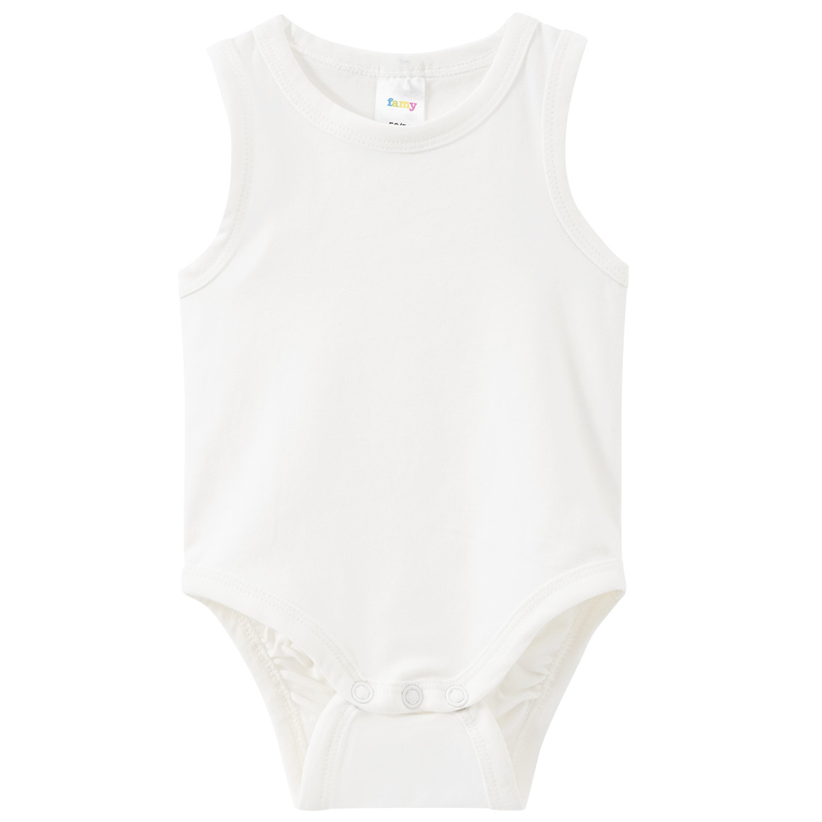 5 baby rompers in verschillende kleuren