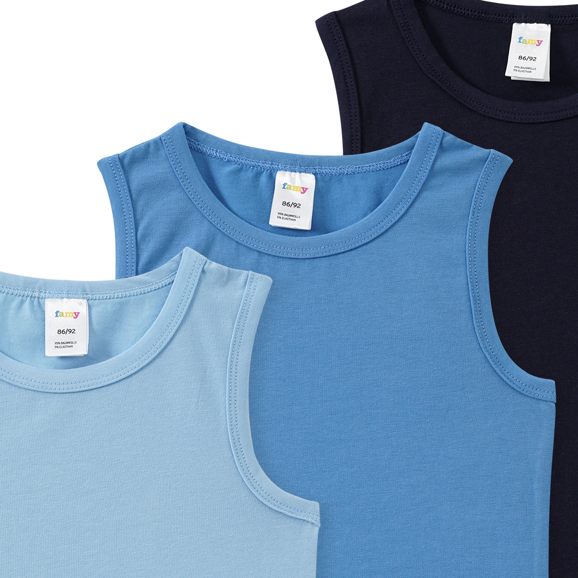 3 Baby Bodys in verschiedenen Farben