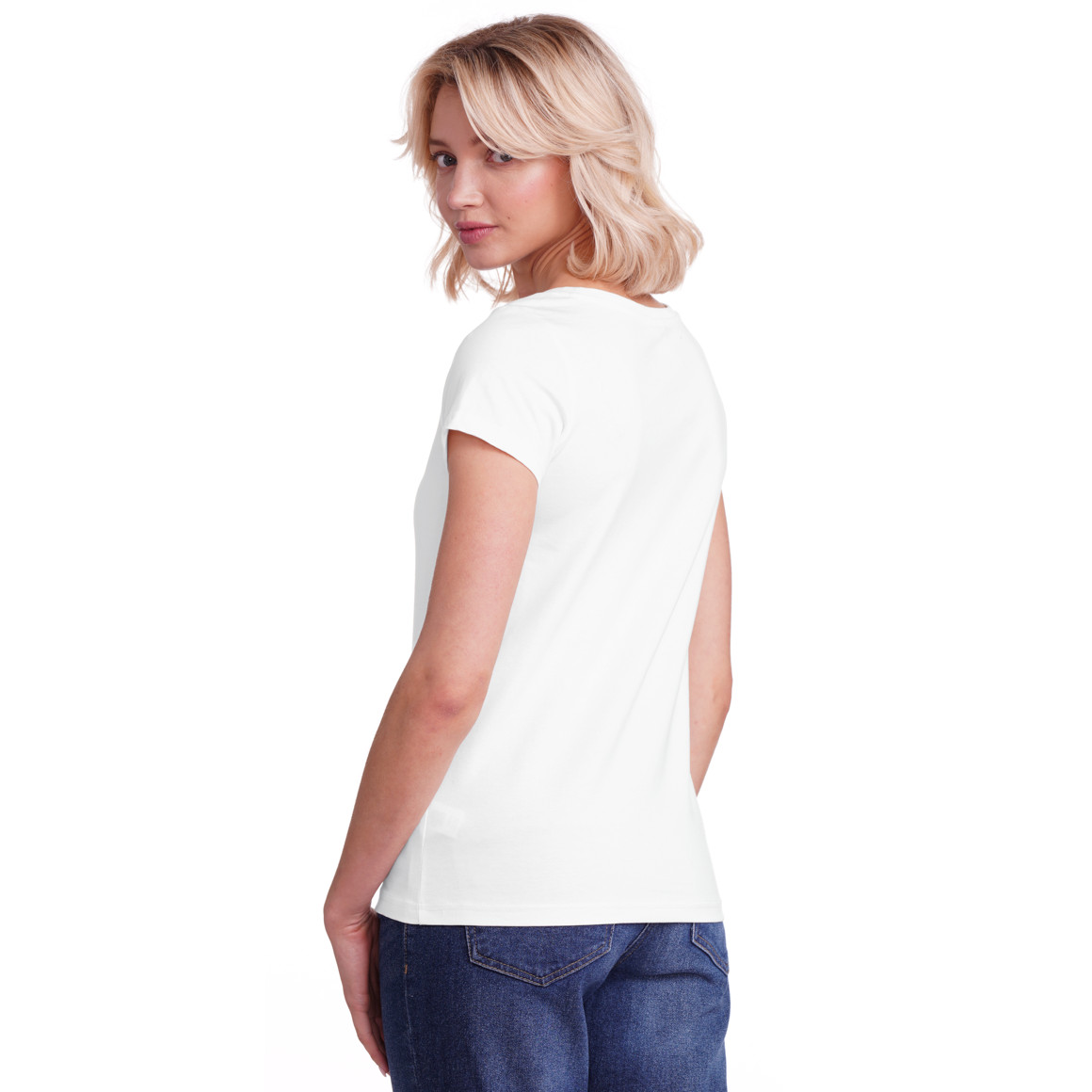 3 T-shirts voor dames in basic look
