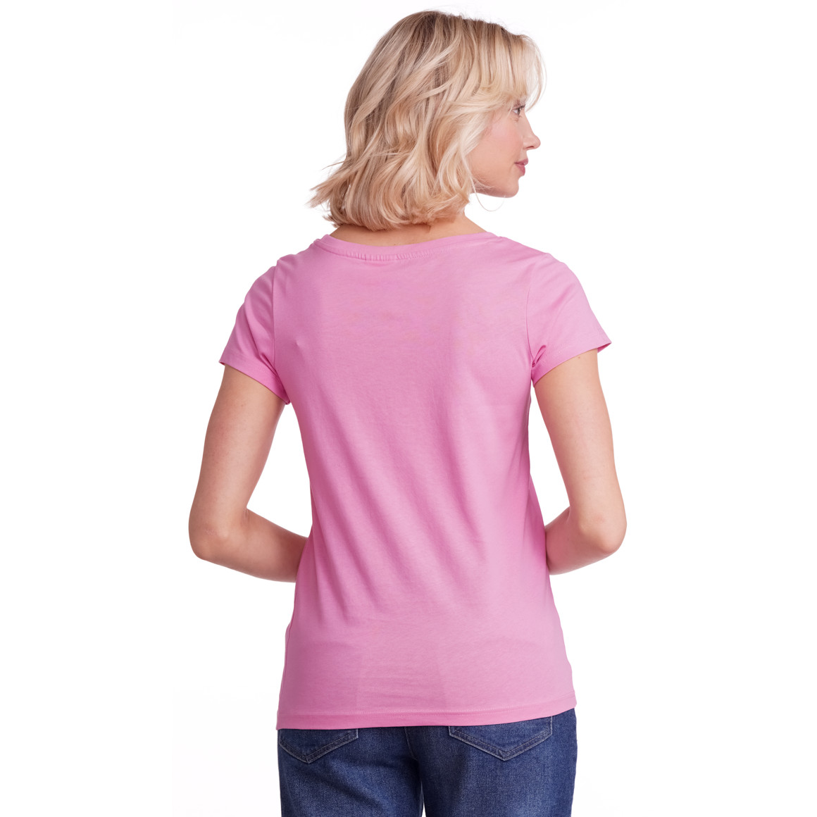 3 Damen T-Shirts im Basic-Look