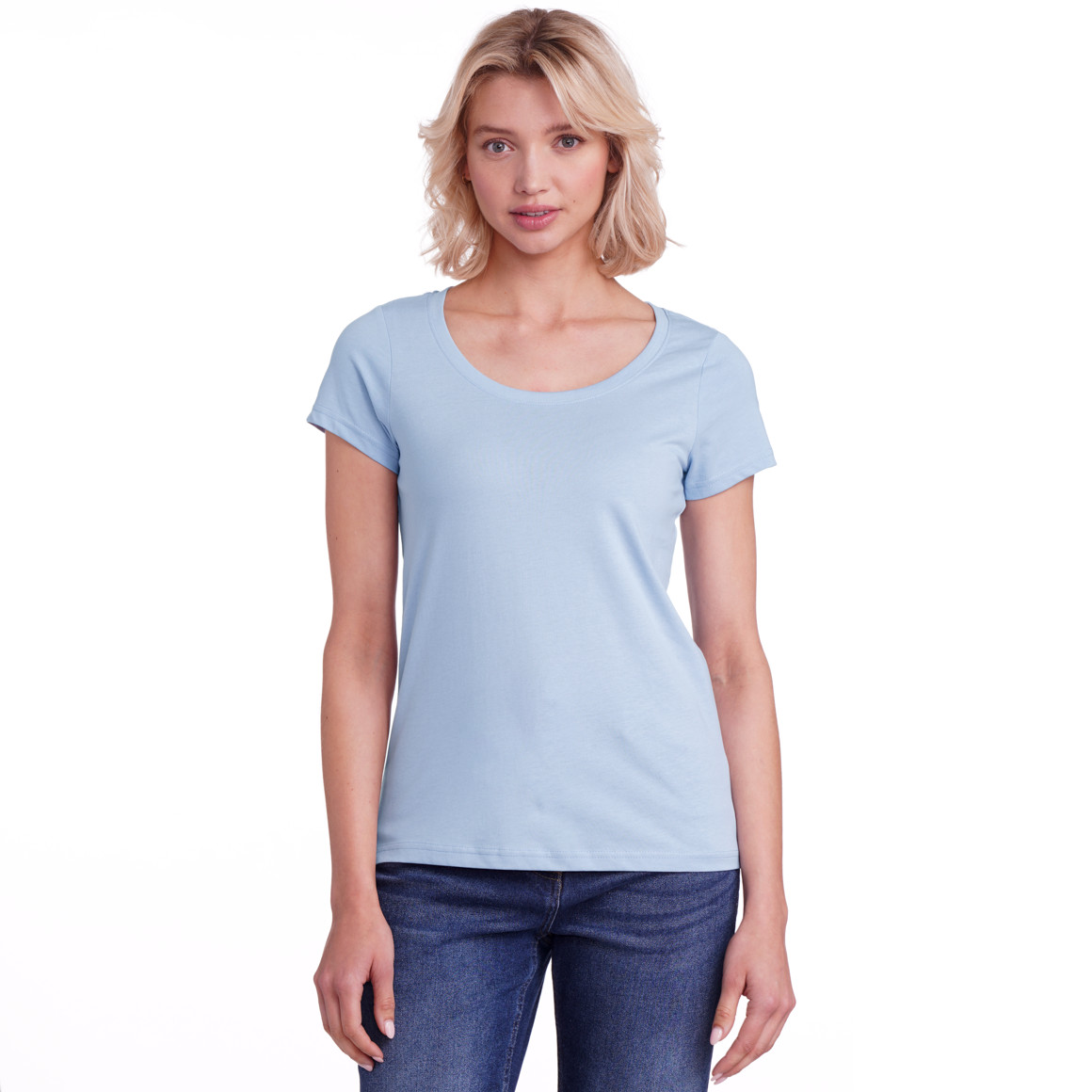3 dames T-shirts in basic look