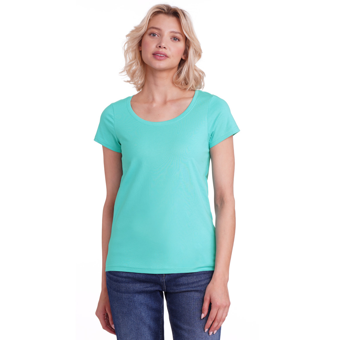 3 dames T-shirts in basic look