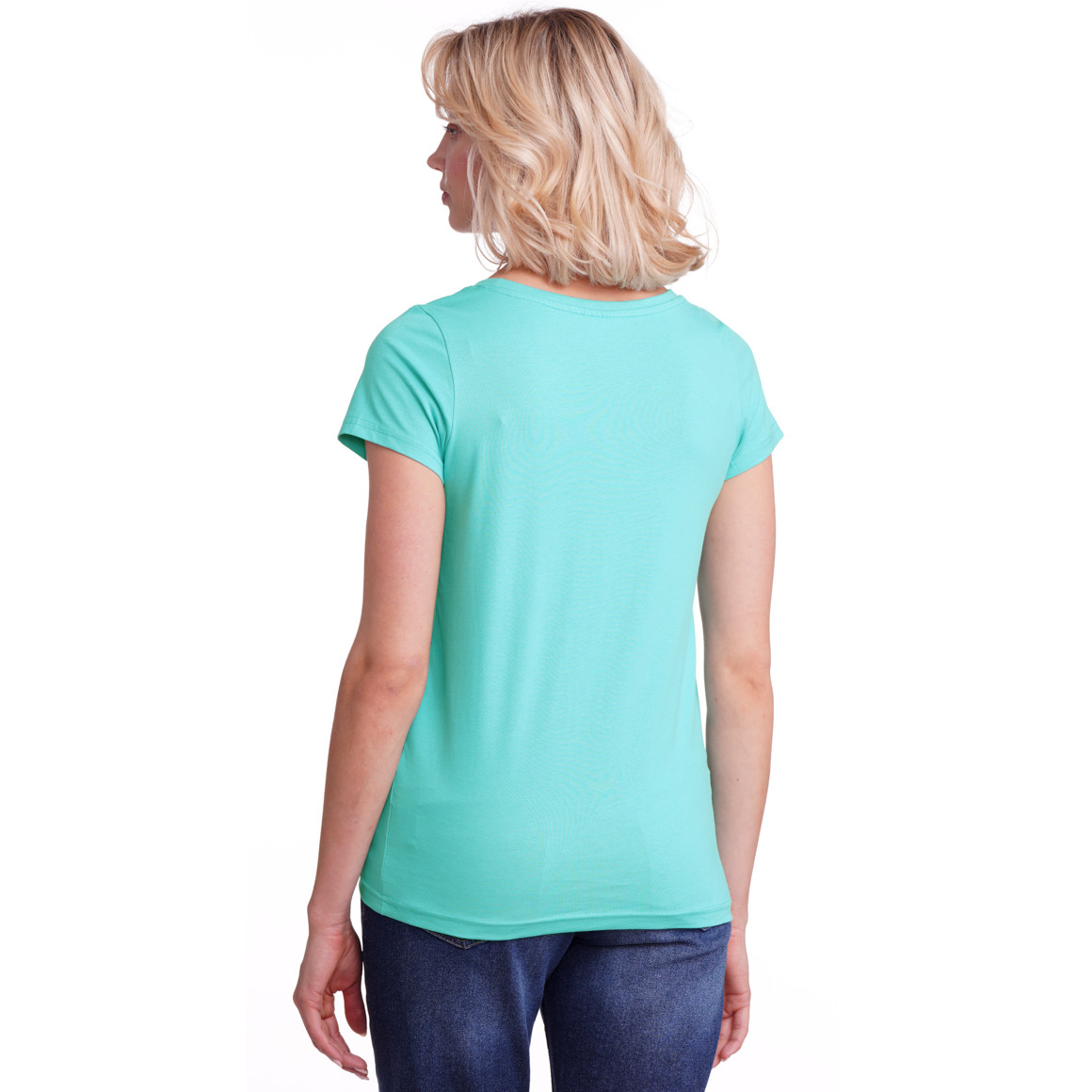 3 dames T-shirts in basic look