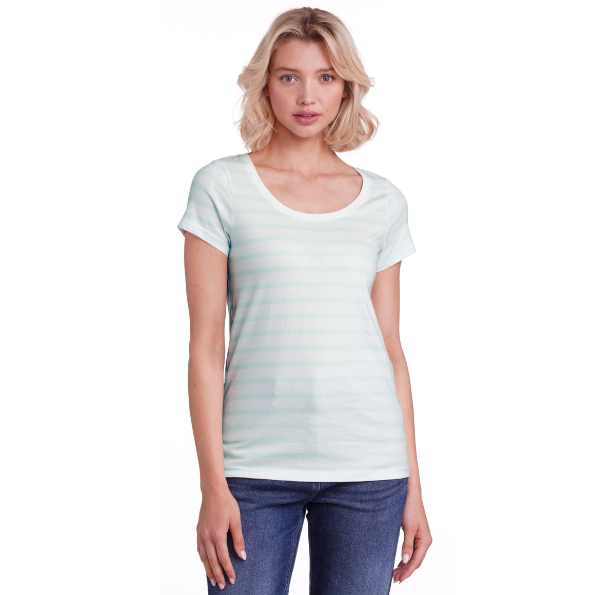 3 dames T-shirts in basic look