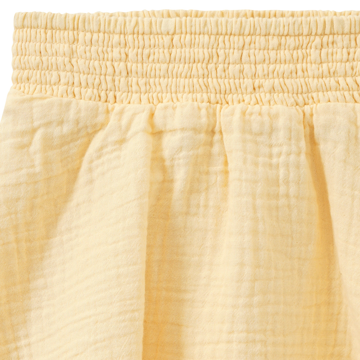 Mädchen Musselin-Rock mit Smokbund