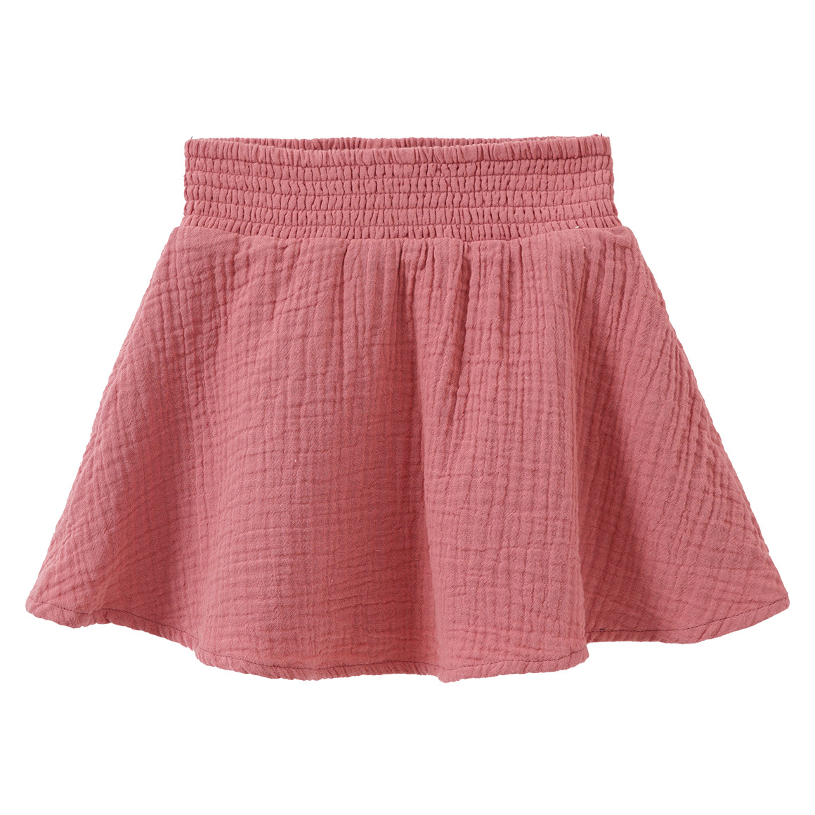 Mädchen Musselin-Rock mit Smokbund