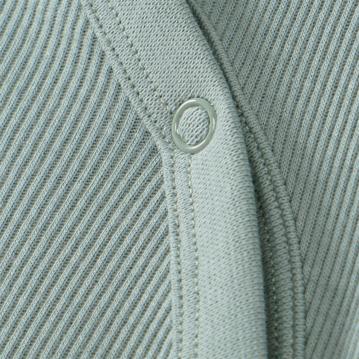 Newborn pyjama met geribbelde textuur