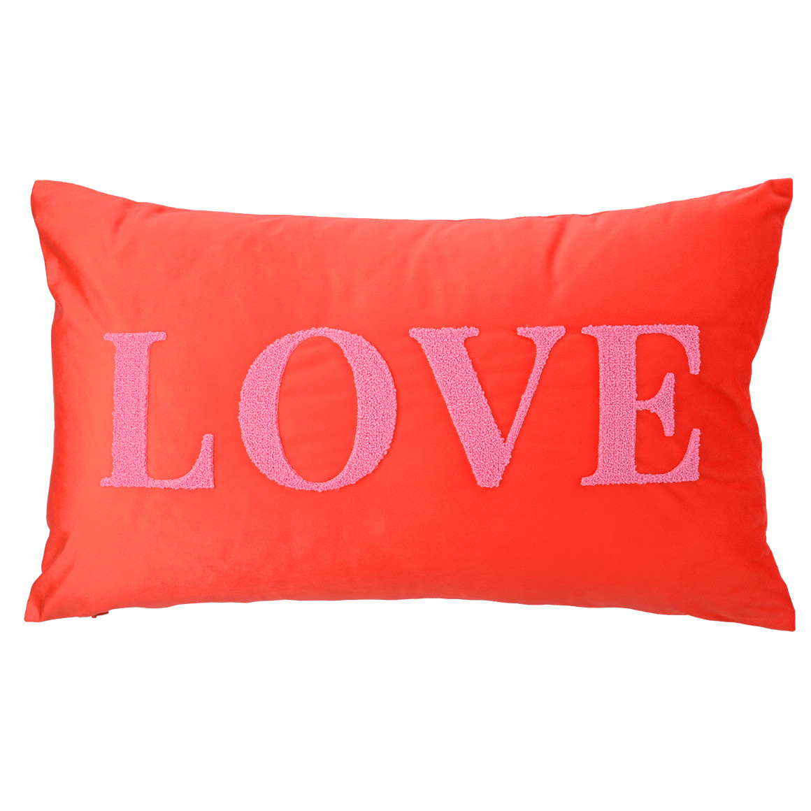 Kissenhülle mit Schriftzug
