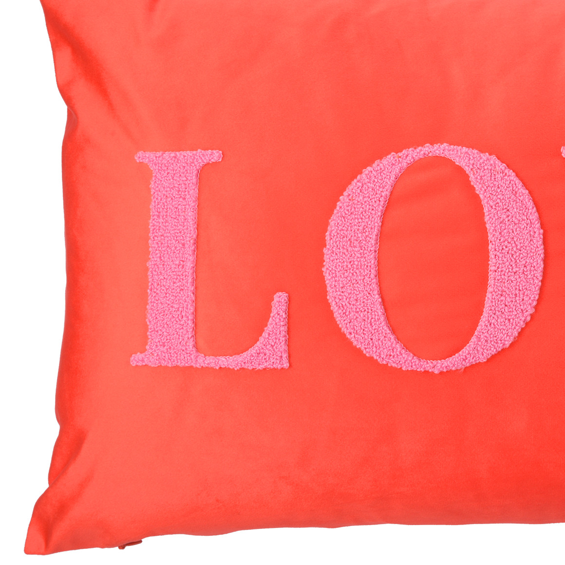 Kissenhülle mit Schriftzug