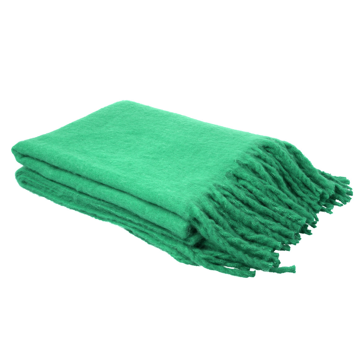 Wohndecke mit Wollanteil