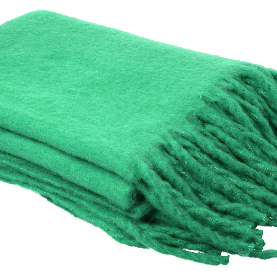 Wohndecke mit Wollanteil