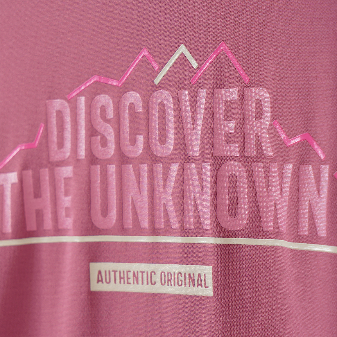 Mädchen T-Shirt mit Berg-Motiv