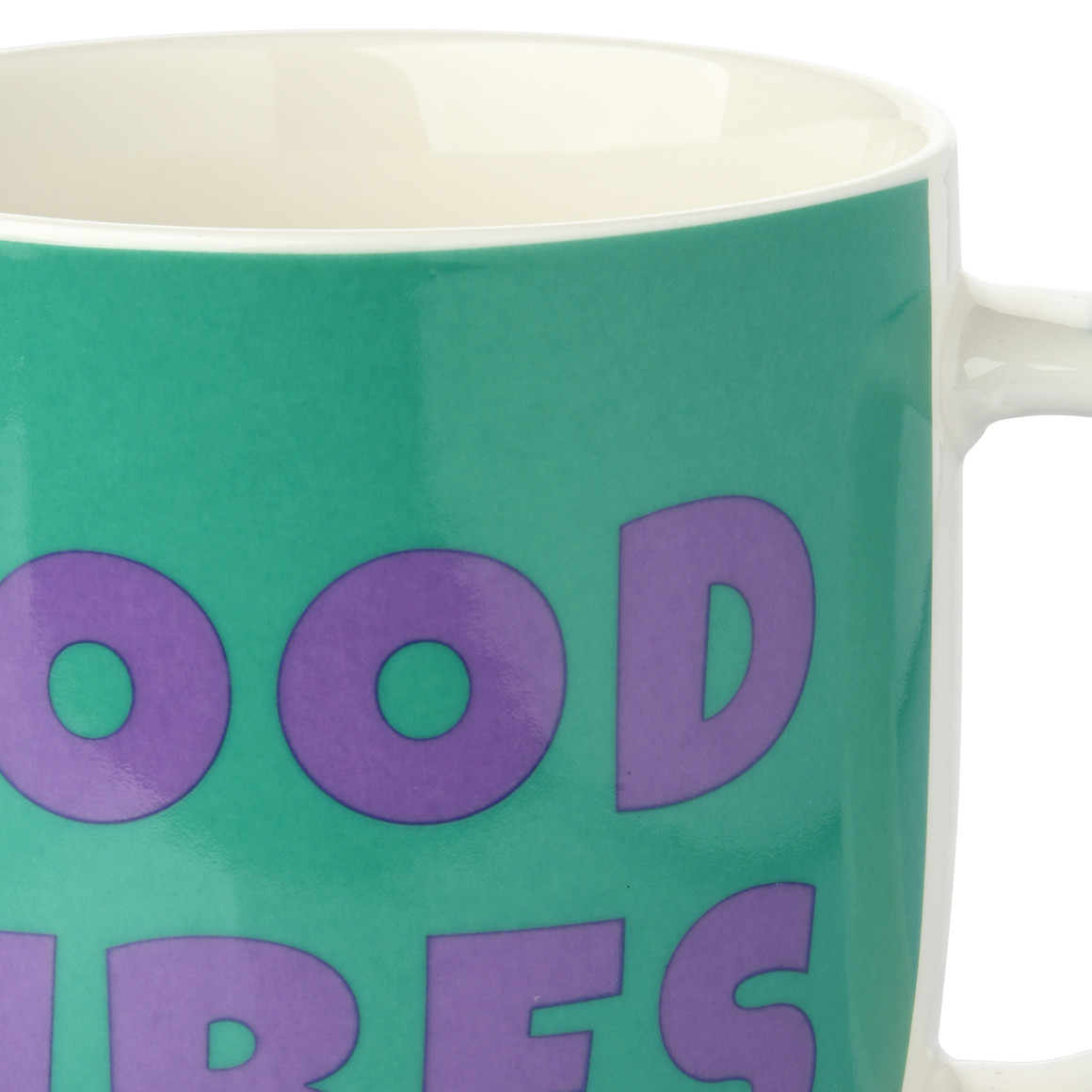 Tasse mit Schriftzug