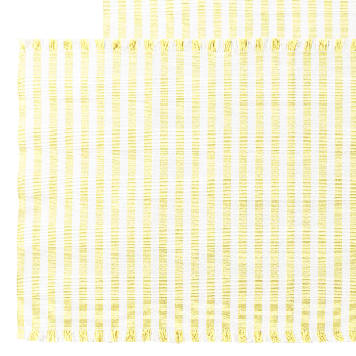 2 placemats met ribstructuur