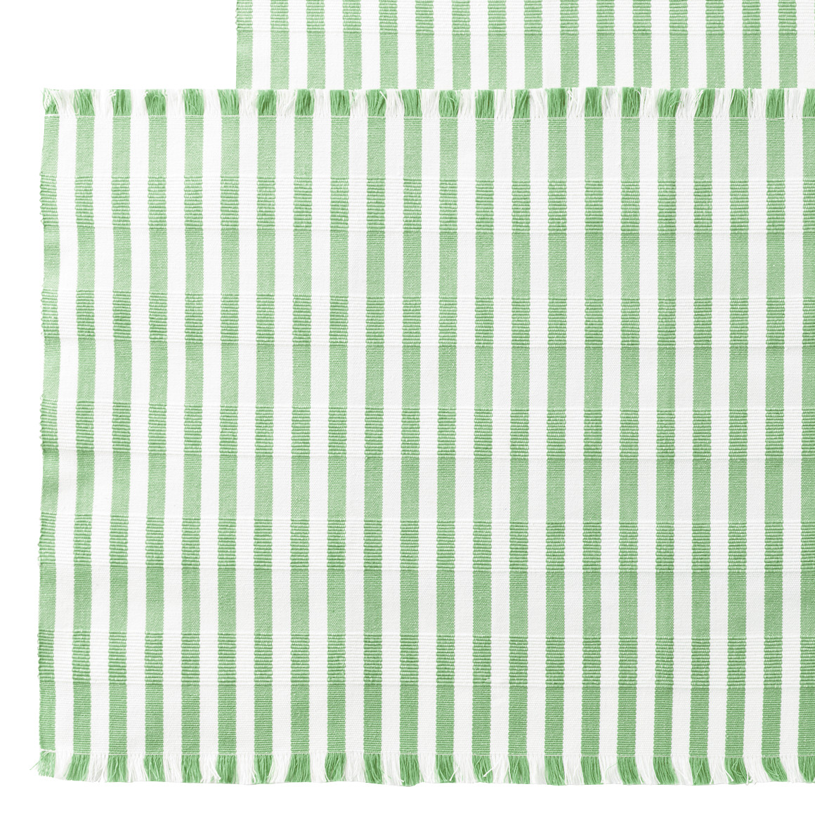 2 placemats met ribstructuur