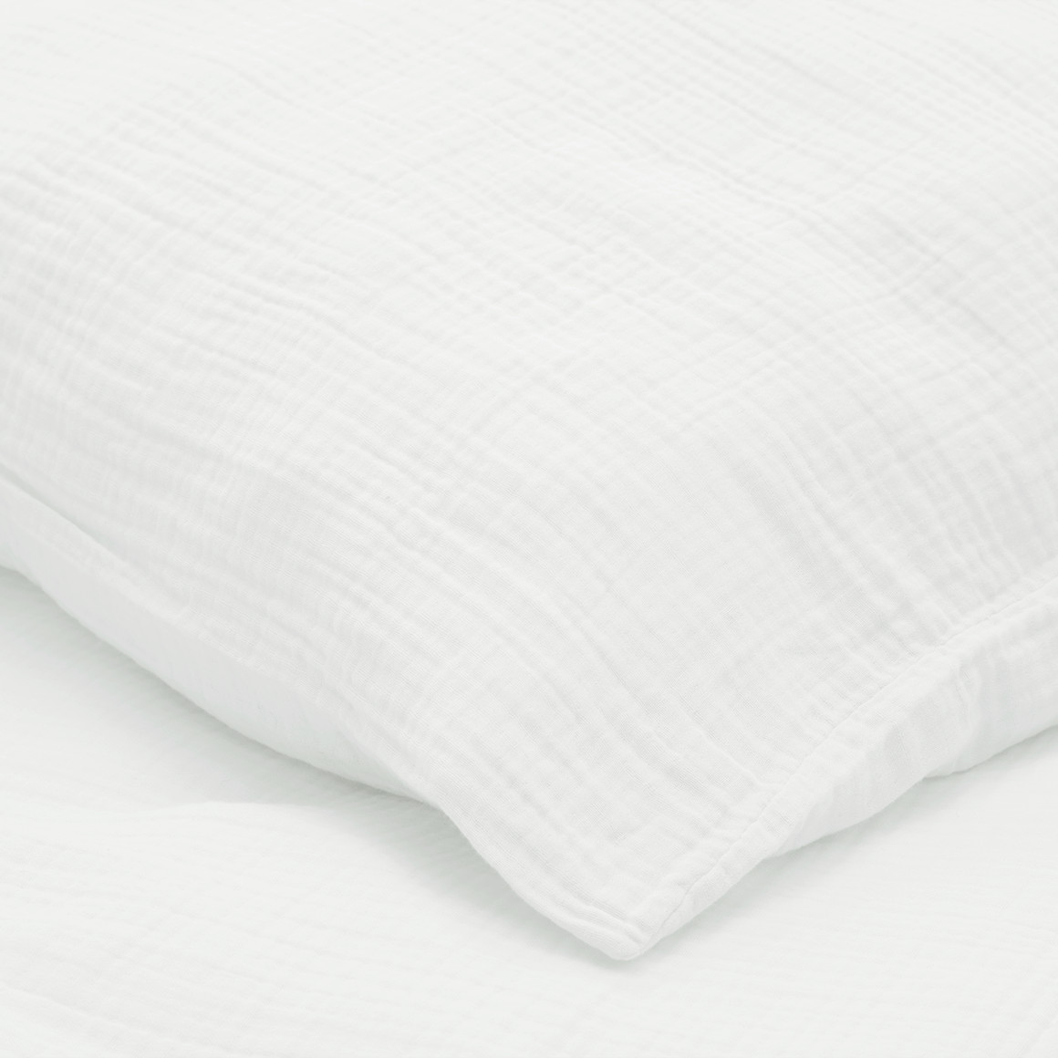 Musselin Bettwäsche 135 x 200 cm unifarben