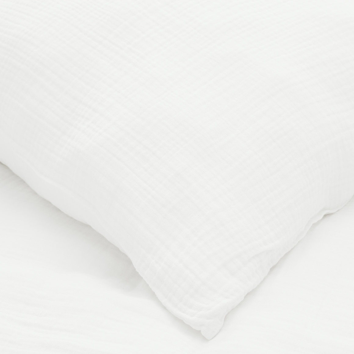 Musselin Bettwäsche 155 x 220 cm unifarben