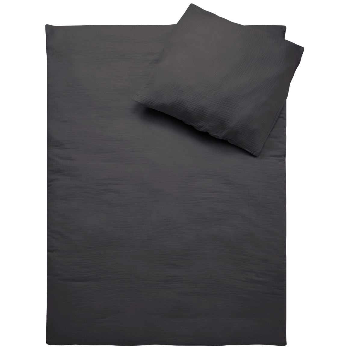 Musselin Bettwäsche 155 x 220 cm unifarben