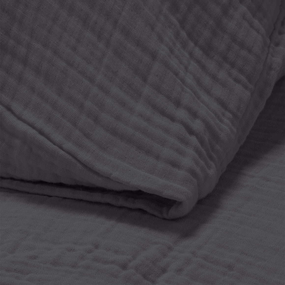 Musselin Bettwäsche 240 x 220 cm unifarben