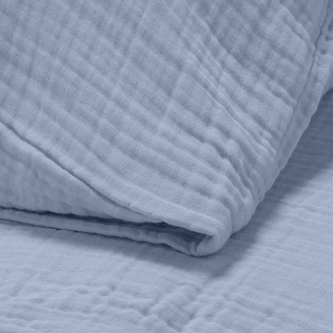 Musselin Bettwäsche 240 x 220 cm unifarben