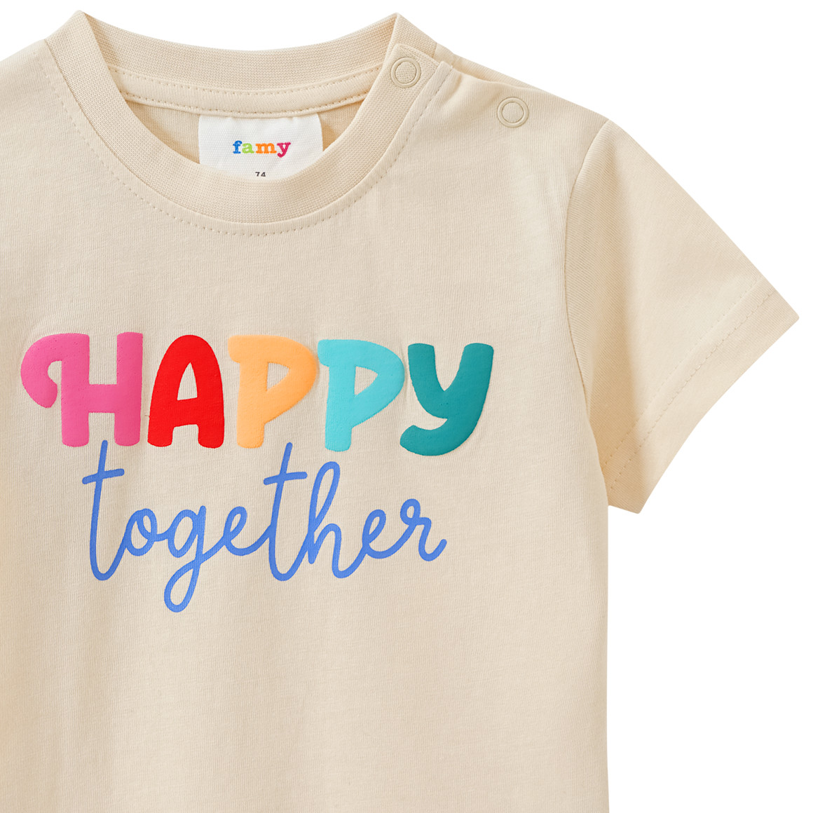 Baby T-Shirt mit Message-Print