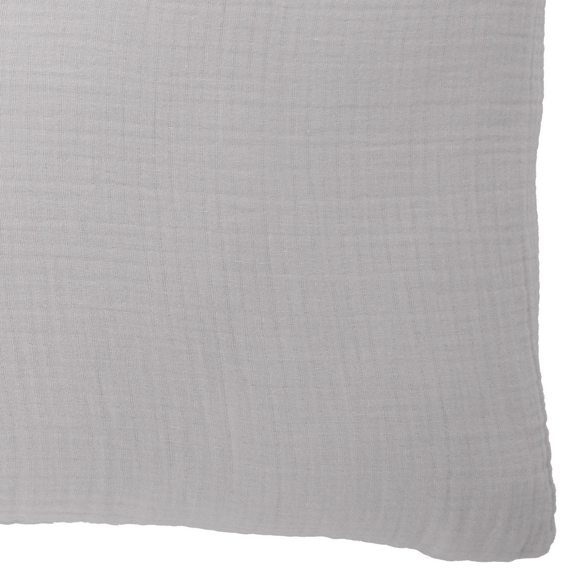 2 Musselin Kissenhüllen 40 x 80 cm
