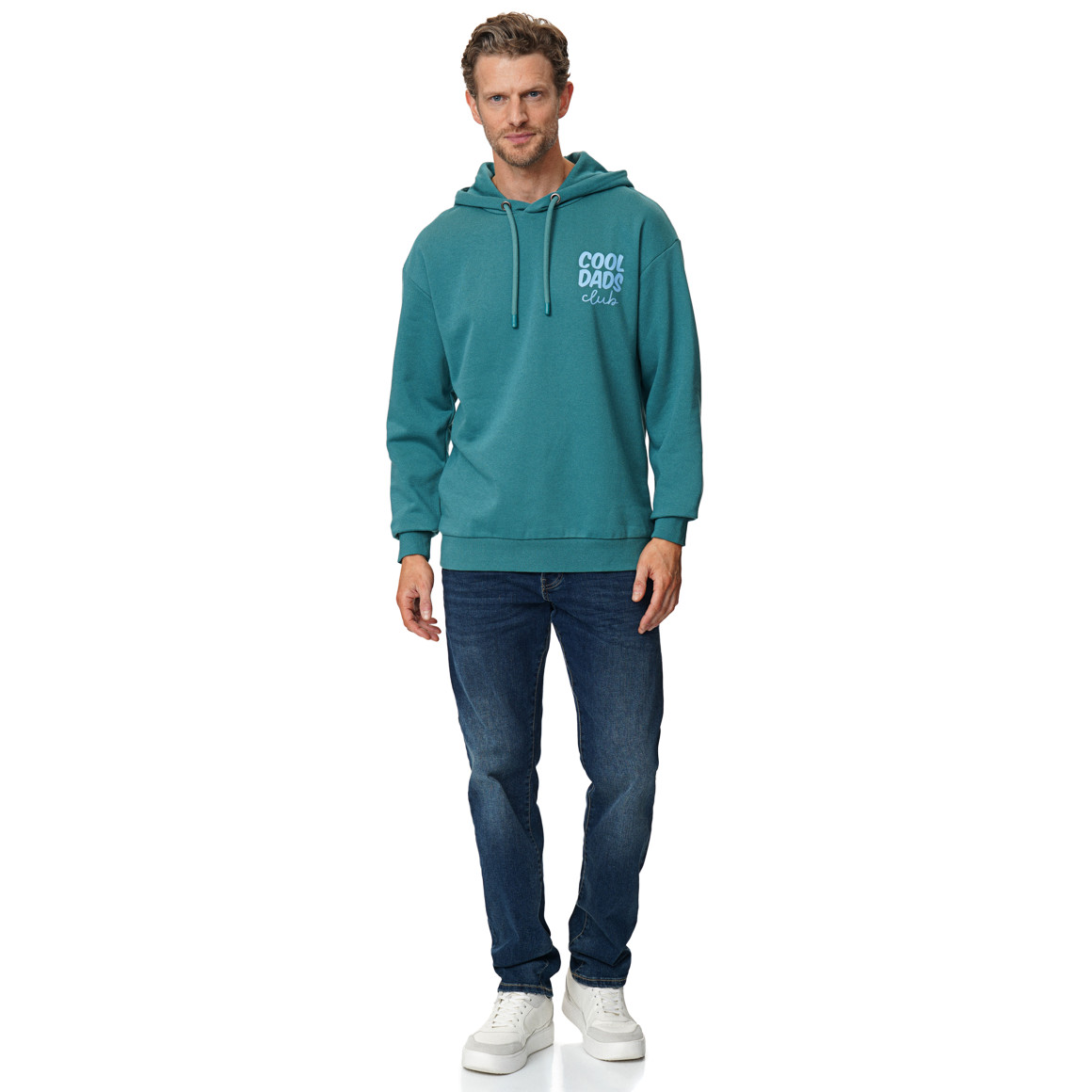 Herren Hoodie mit Message-Print