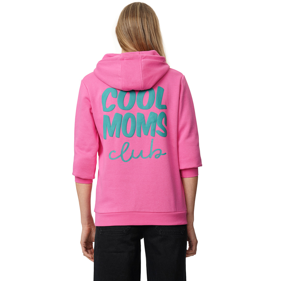 Damen Hoodie mit Message-Print