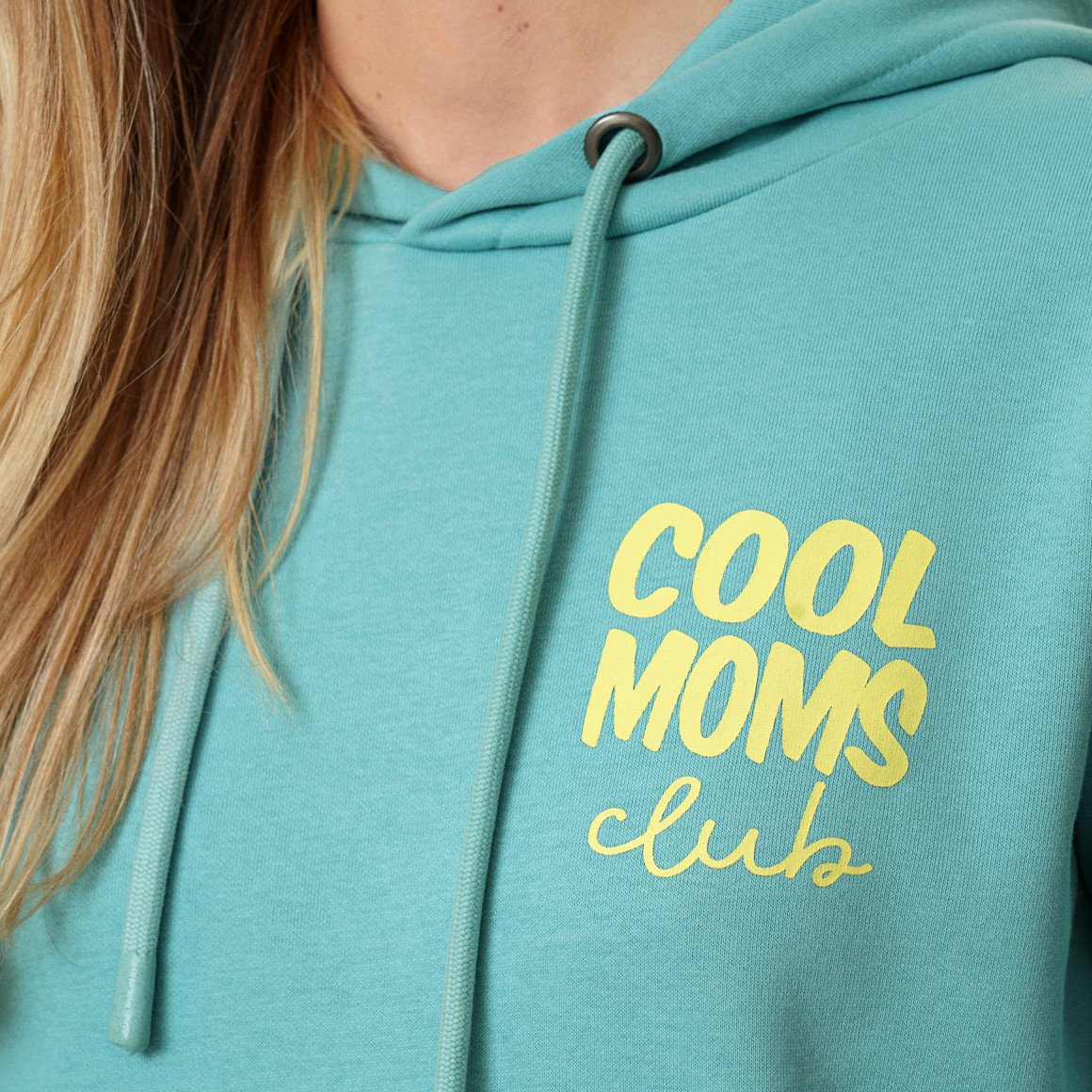 Damen Hoodie mit Message-Print