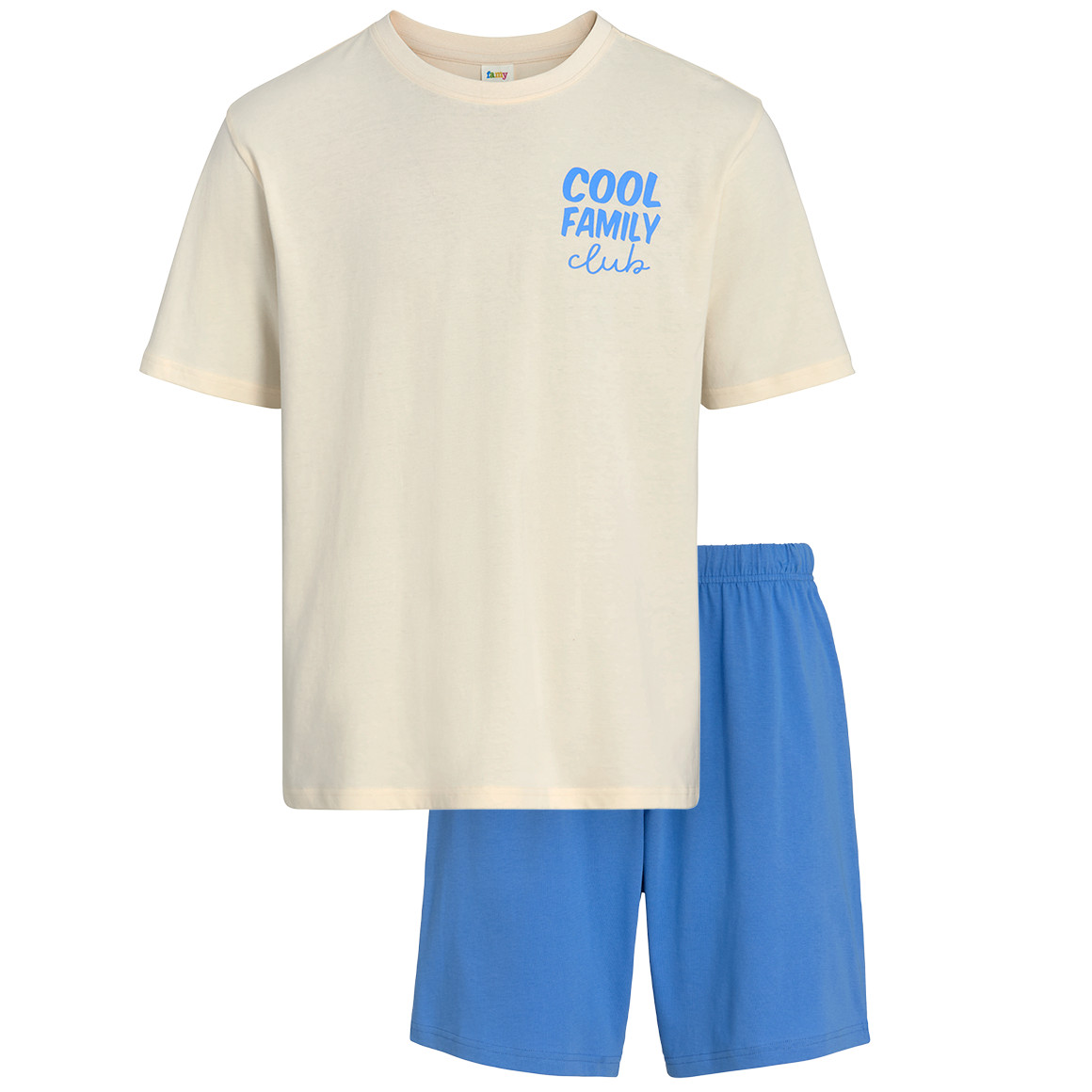 Herren Shorty mit Message-Print