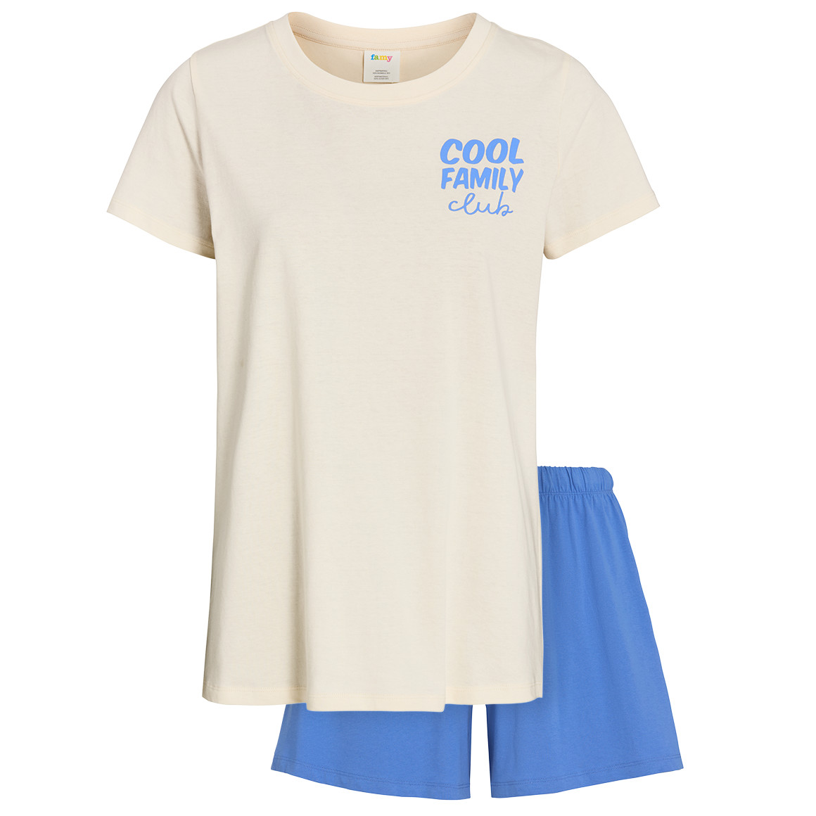 Damen Shorty mit Message-Print