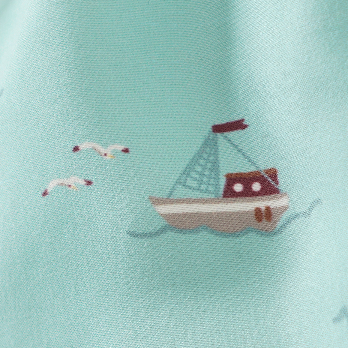 Baby Badeshorts mit Segelschiffen