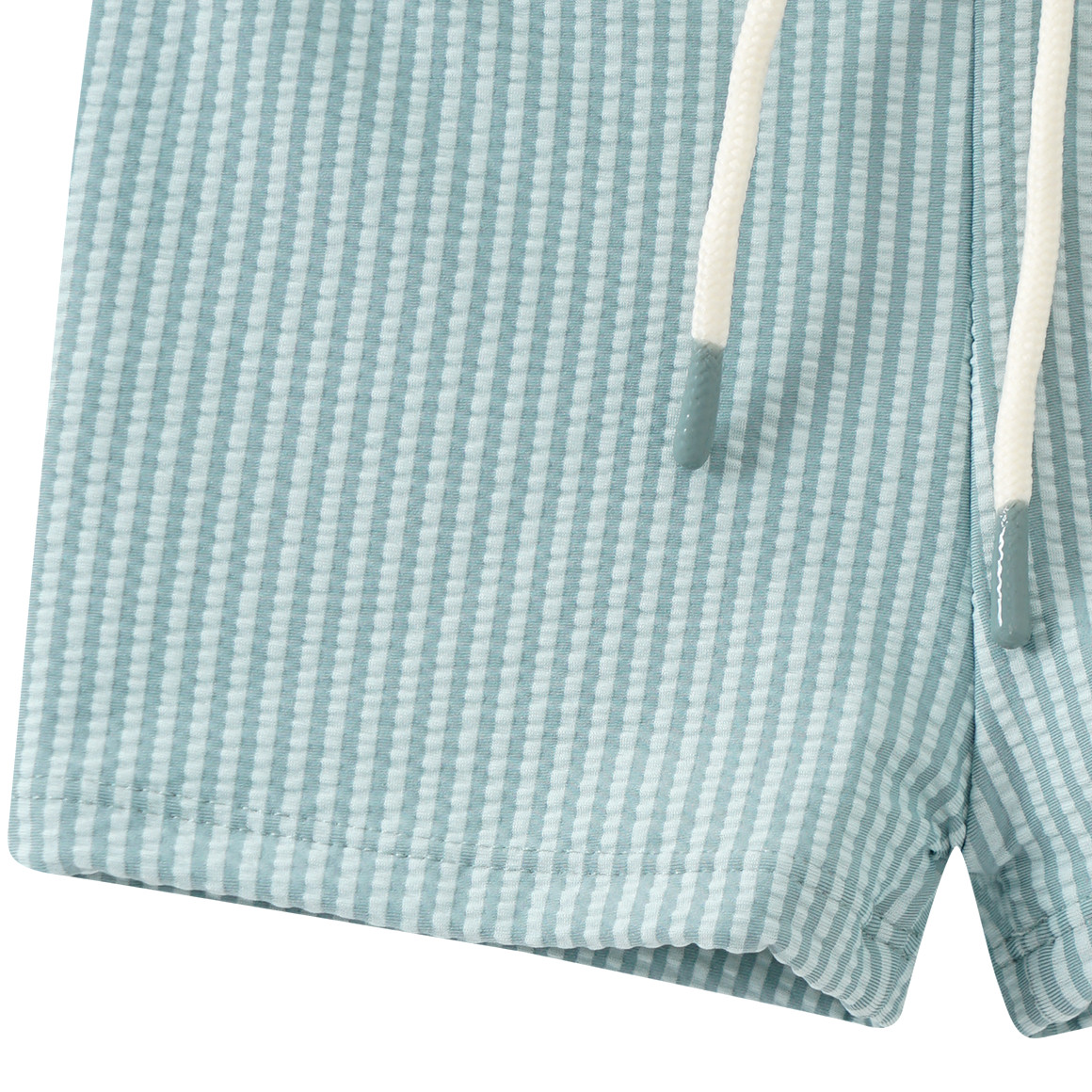 Jungen Badehose mit Seersucker-Streifen