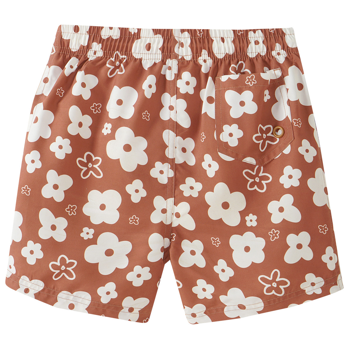 Jungen Badeshorts mit Blumen-Allover