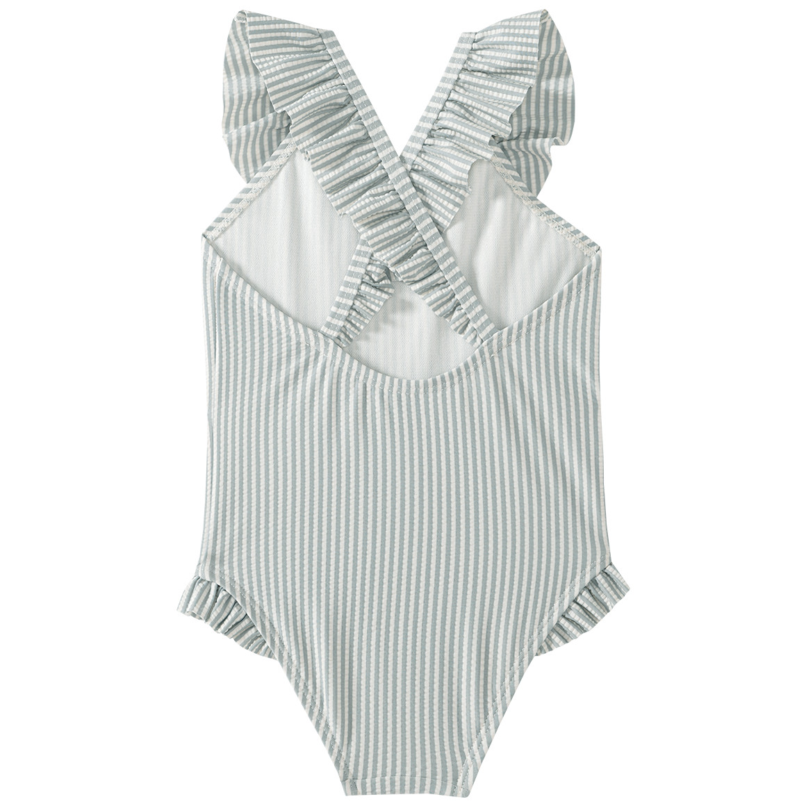 Baby Badeanzug mit Seersucker-Streifen
