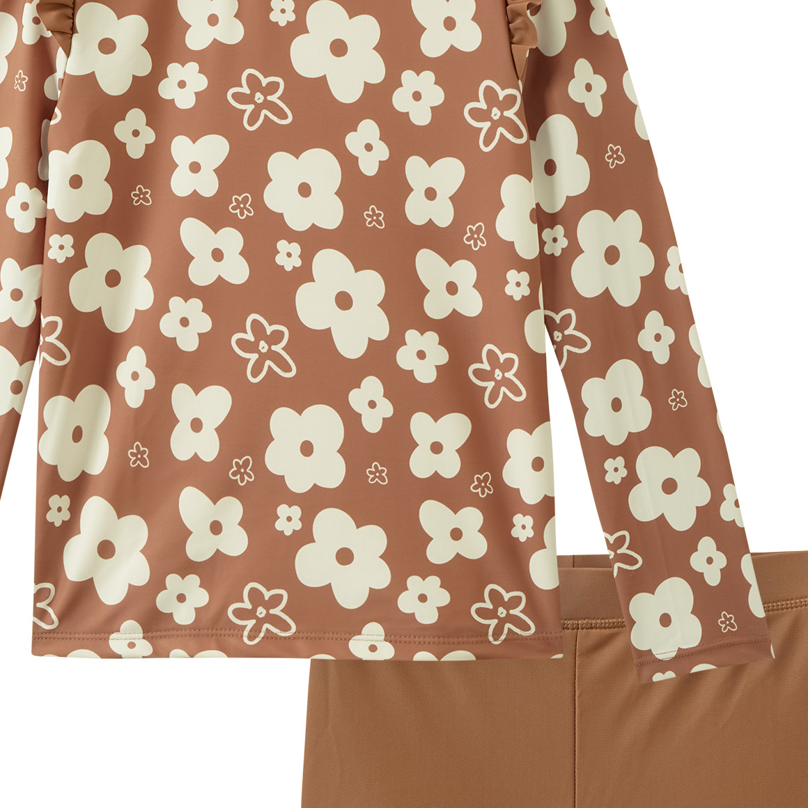 Mädchen UV-Set mit Badeshirt und Hose UPF40