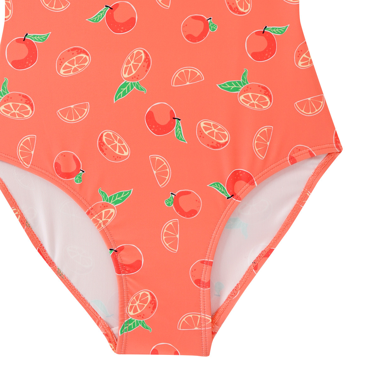 Meisjes zwempak met all-over print