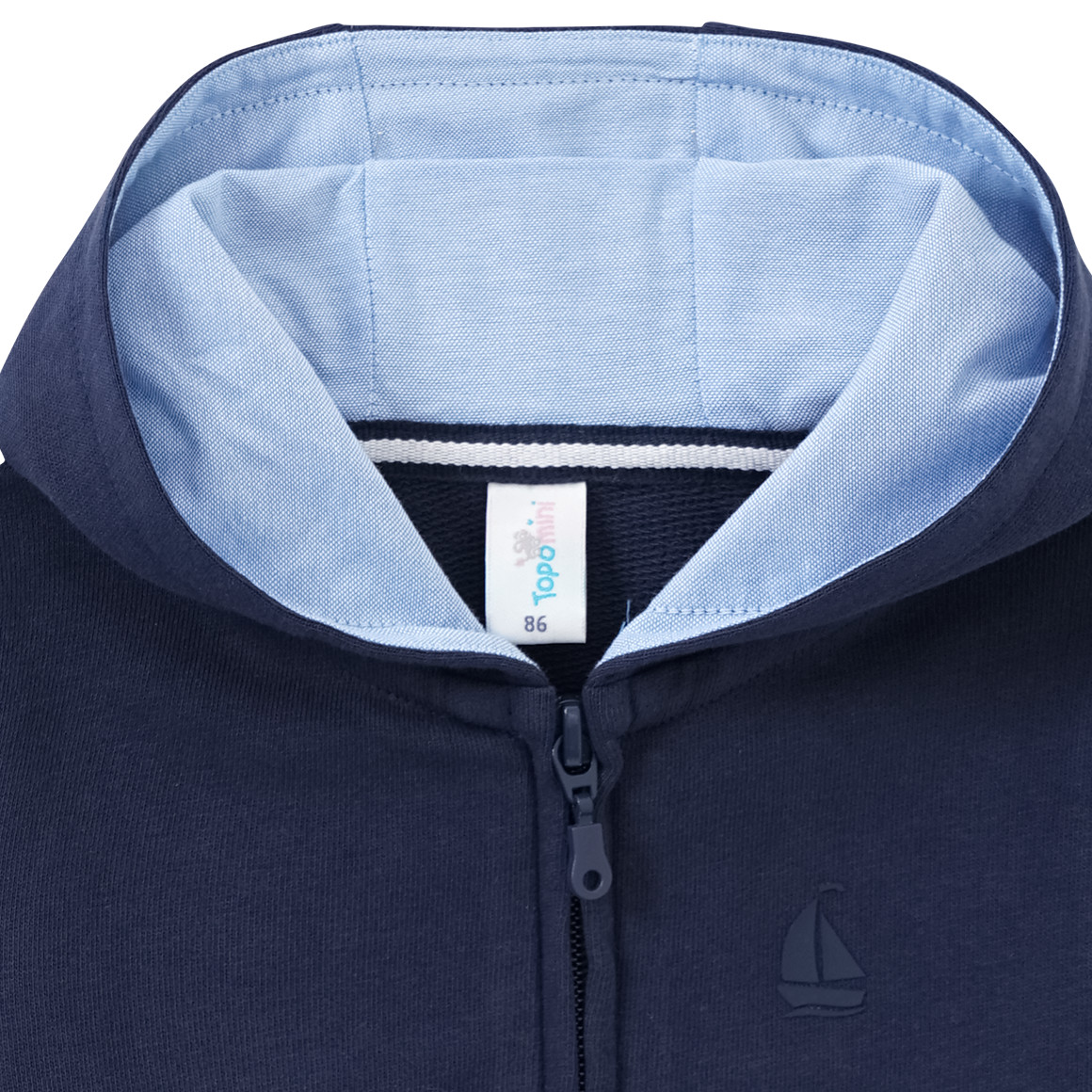 Baby Sweatjacke aus Bio-Baumwolle