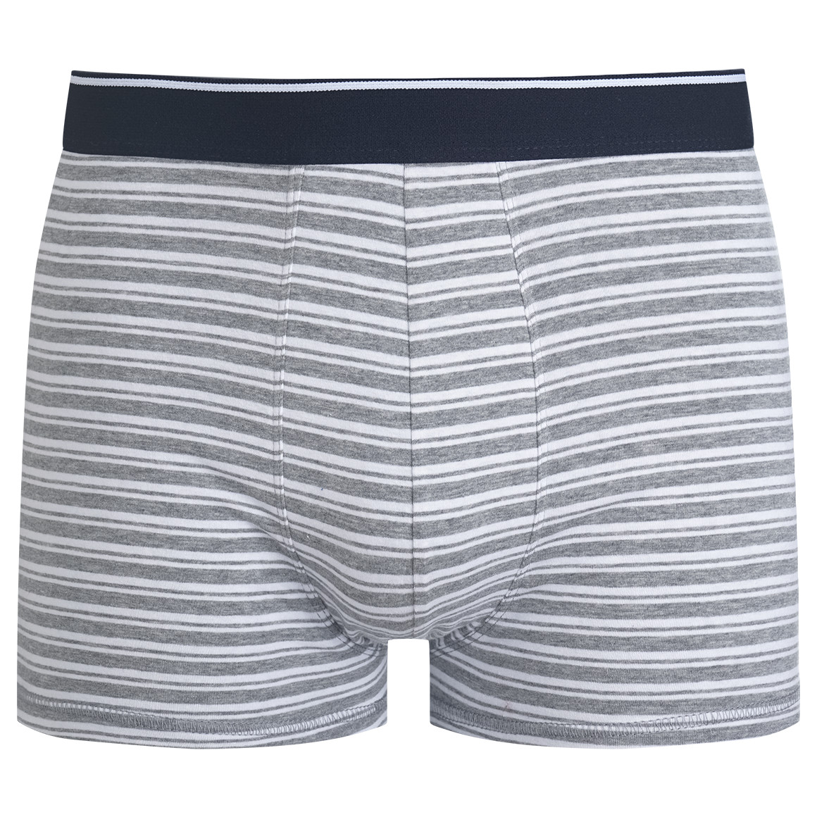 Gestreepte retroshort voor heren