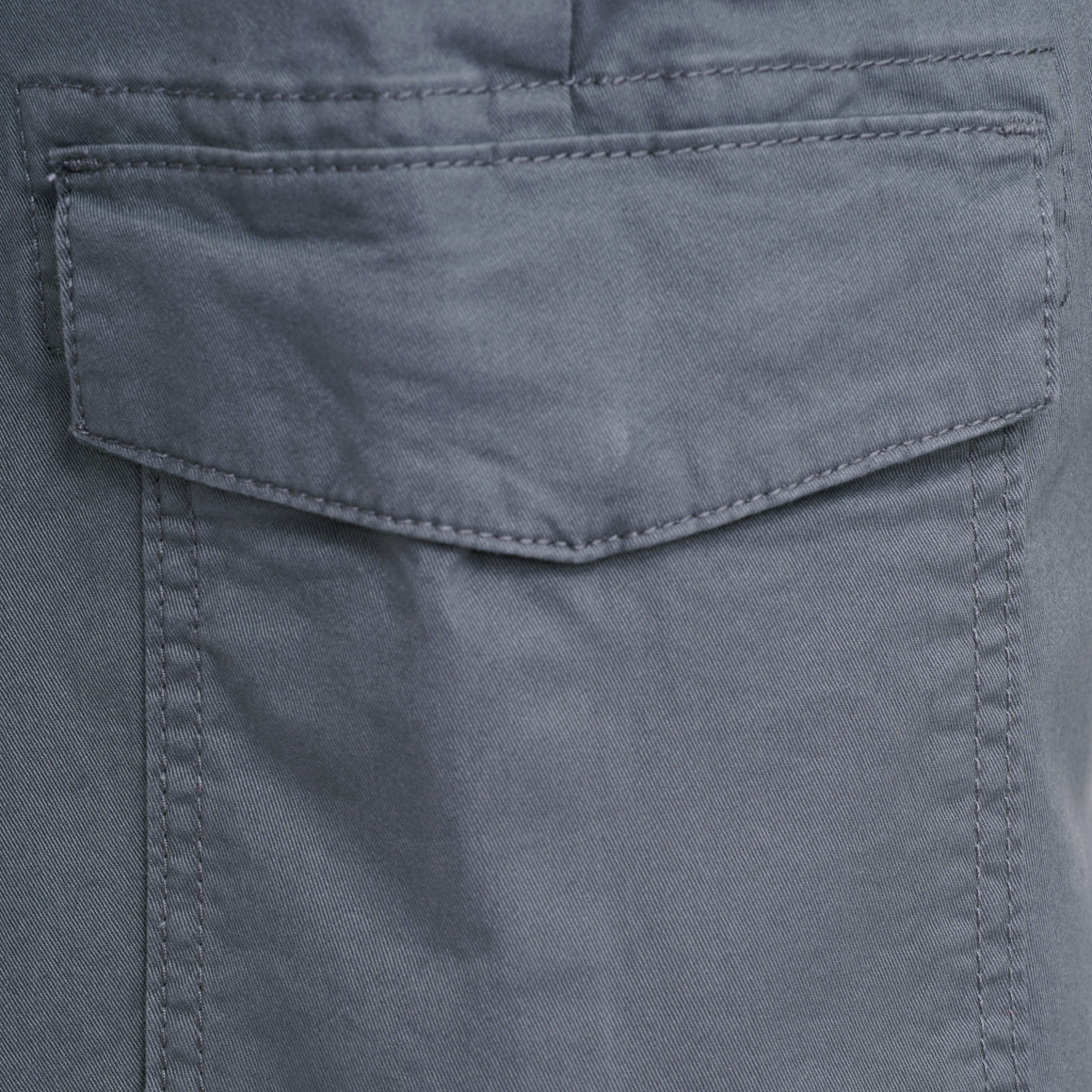 Herencargoshort met elastische tailleband