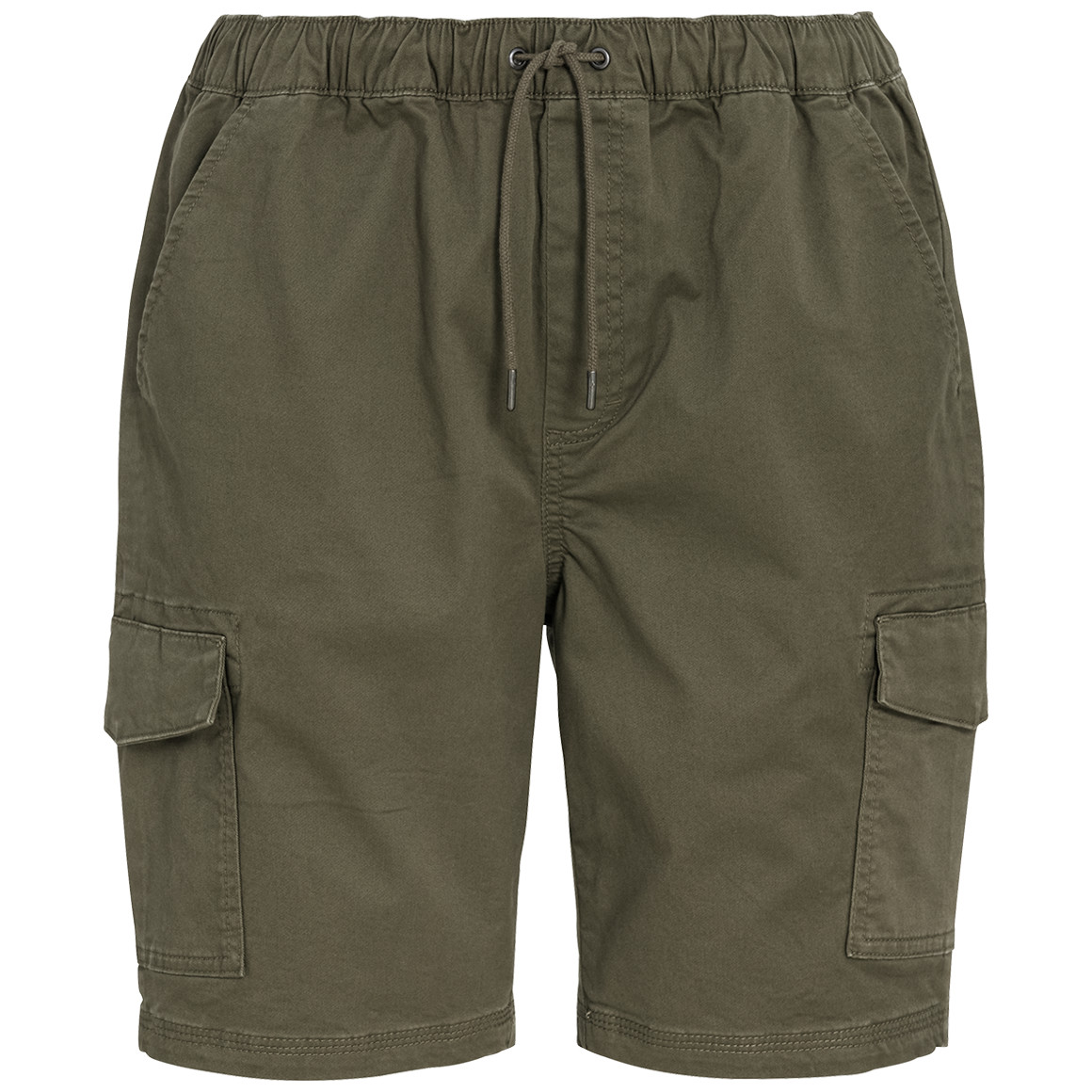 Herencargoshort met elastische tailleband