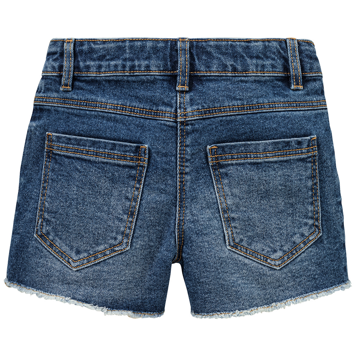 Mädchen Jeansshorts mit Stickerei