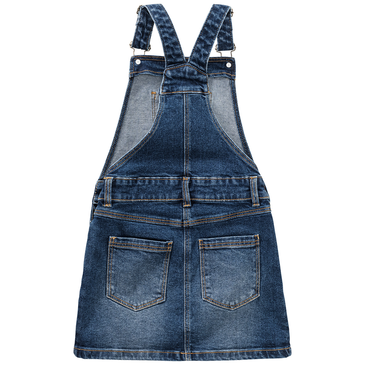 Mädchen Latzkleid mit Used-Details