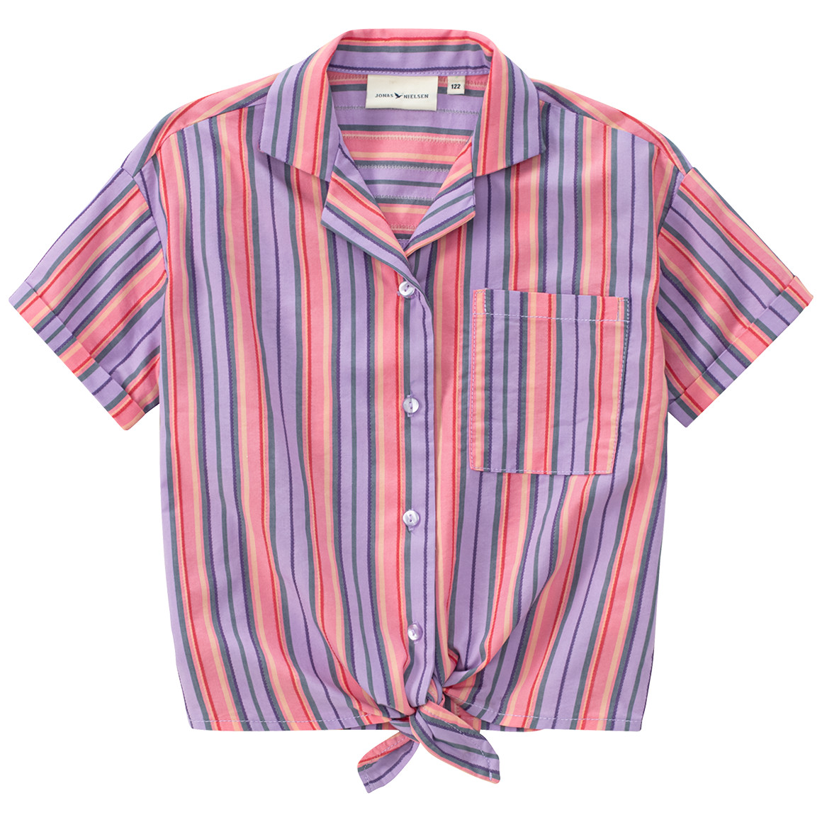 Mädchen Bluse mit Streifen