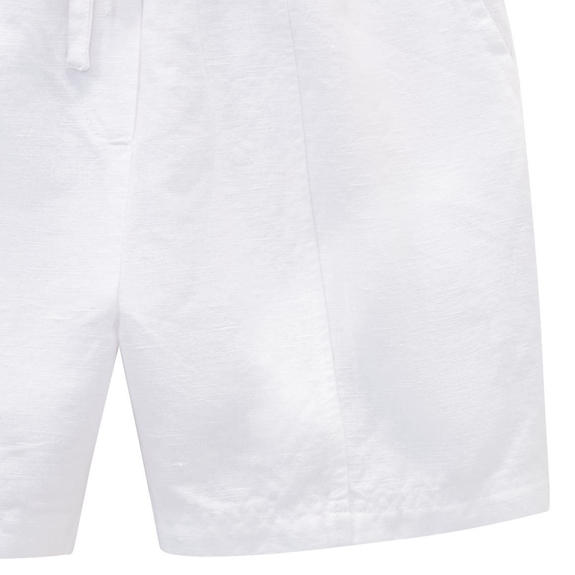 Mädchen Leinen-Shorts mit Tunnelzug