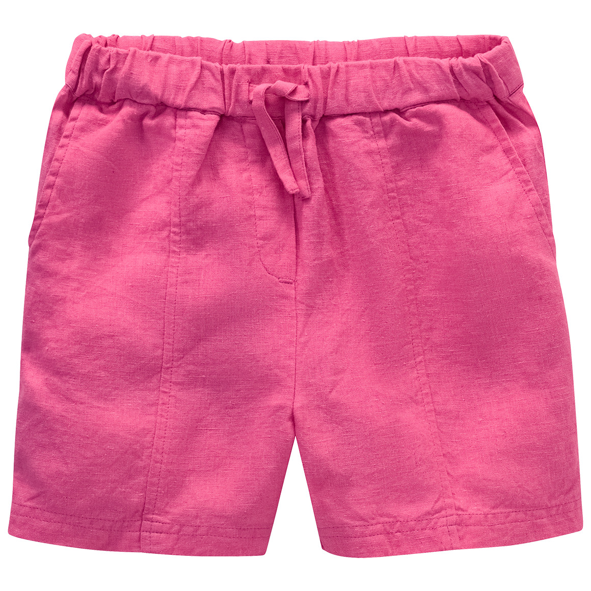 Mädchen Leinen-Shorts mit Tunnelzug