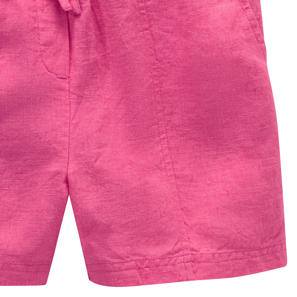 Mädchen Leinen-Shorts mit Tunnelzug